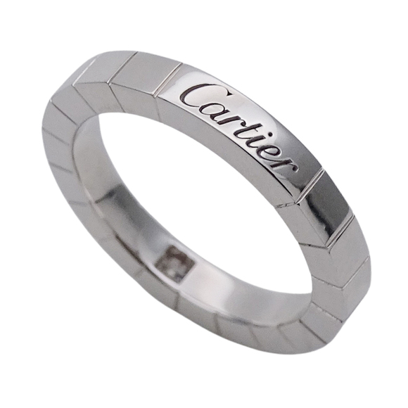 CARTIER Silver Diamond Ring #49 - Picture 4 of 10